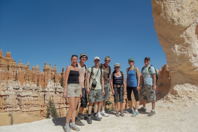 From Las Vegas: Zion and Bryce National Park Overnight Tour Shared Tour: Lodging Option