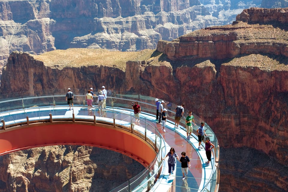 Von Las Vegas Aus Grand Canyon Skywalk Express Hubschrauber Tour