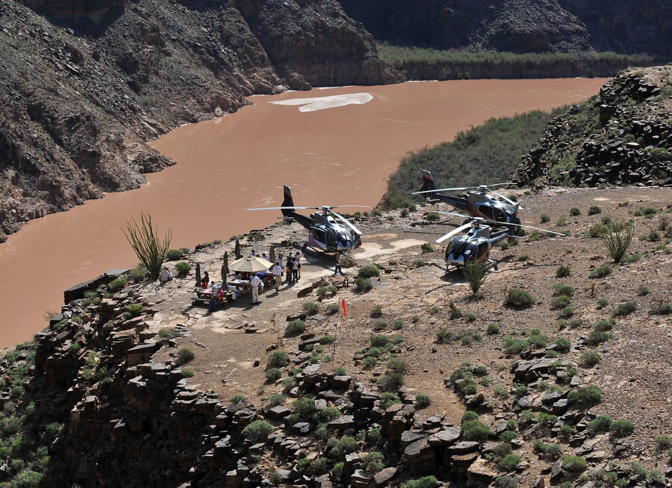 Fra den sydlige kant: Grand Canyon Spirit Helicopter Tour