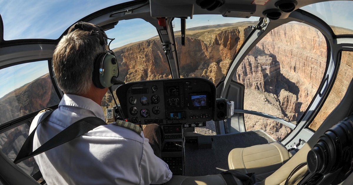 Grand Canyon Rundflug Im Helikopter Ab Dem Sudrand Getyourguide