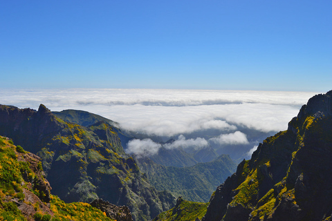 Vanuit Funchal: bergwandeling langs toppen van MadeiraBergwandeling langs de toppen van de Madeira