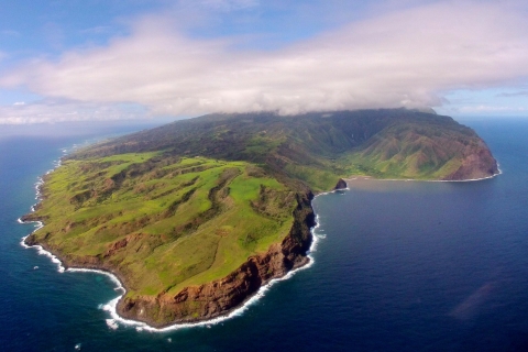 Maui: schilderachtige helikoptervlucht met twee eilanden naar Molokai