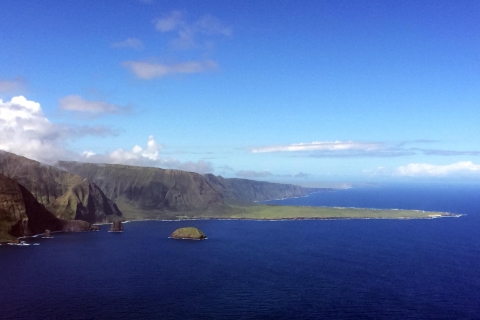 Maui : survol de 2 îles en hélicoptère vers Molokai