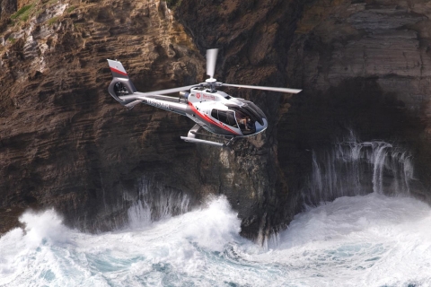 Maui: schilderachtige helikoptervlucht met twee eilanden naar Molokai