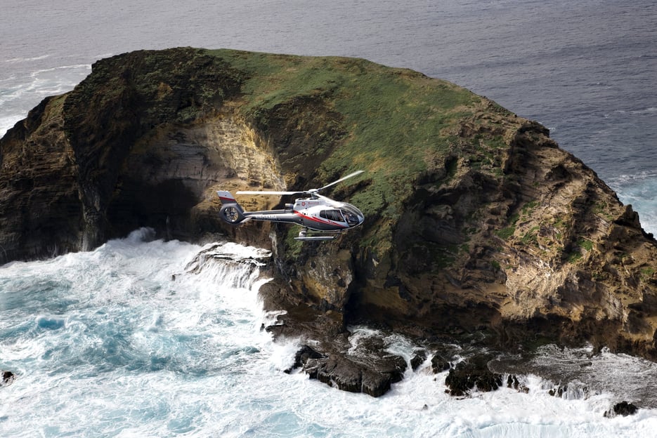 Maui centrale: Volo panoramico in elicottero su due isole per Molokai