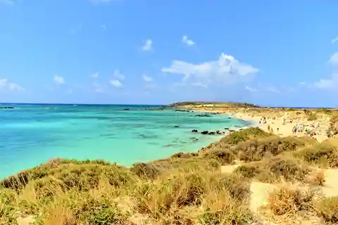 From Chania Area: Day Trip to Elafonisi Island by Bus