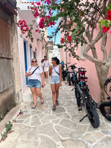 Visit Naxos Private E-Bike Tour with Wine Tasting Inland Methexis in Naxos, Greece