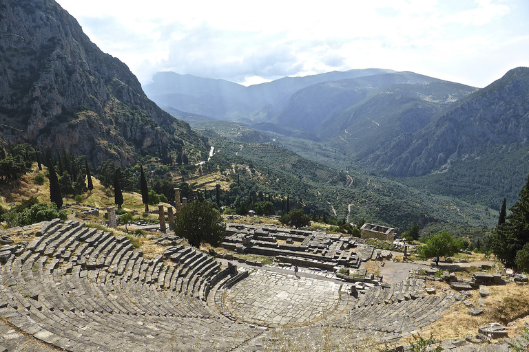 Hel dagstur till det antika Delphi från Aten