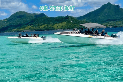 Mauritius: prywatna wycieczka motorówką po 5 wyspach z grillemMauritius: prywatna wycieczka motorówką na 5 wysp z grillem