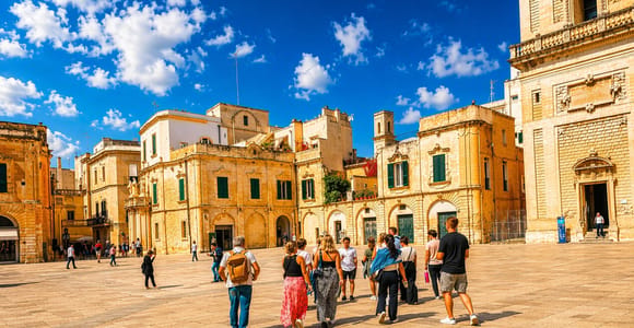 Lecce: Baroque Old Town & Underground Museum Tour