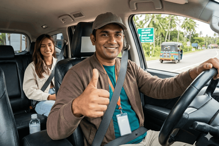 Colombo Airport: Private Transfer with Driver-Guide Fully Customizable Transfer Experience (180km/Day)