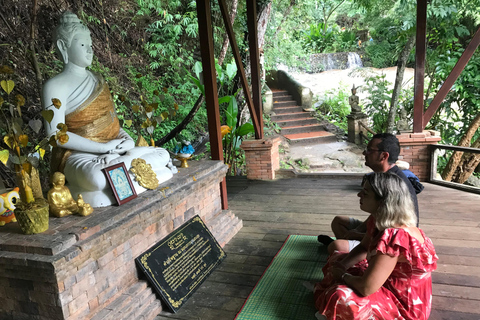 Chiang Mai : Sanctuaire des éléphants, sentier des moines et visite du Doi SuthepLieu de rendez-vous