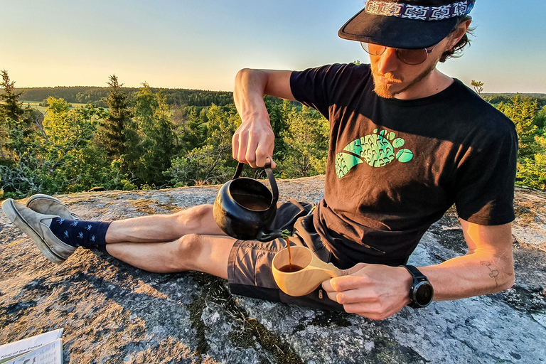 Depuis Stockholm : safari et dîner avec feu de camp