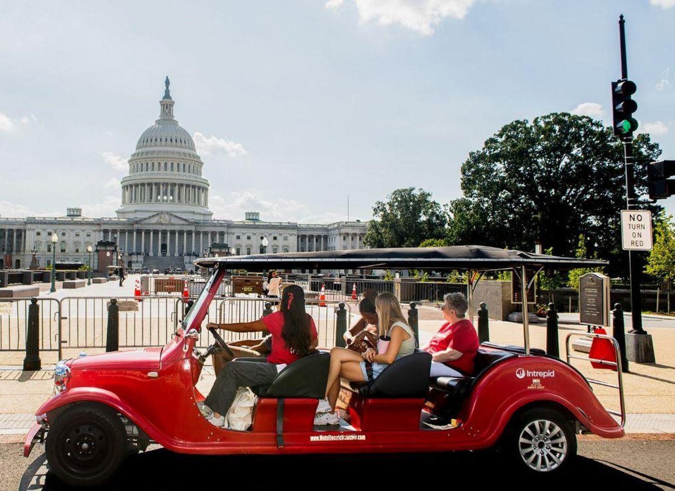 D.C.-monumenter i elektrisk golfbil: Let tur i lille gruppe
