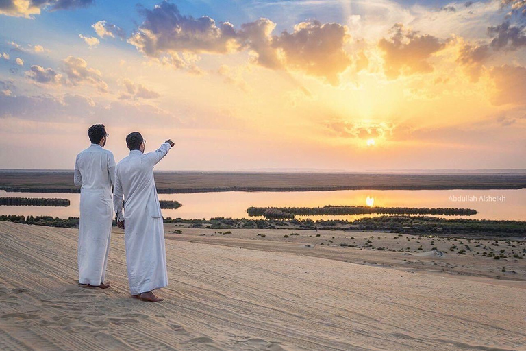 Riyadh: Private Tour to the Yellow Lake and Sand Dunes Private Tour to the Yellow Lake and Sand Dunes
