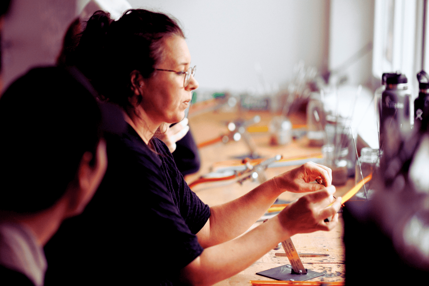 카벨보그: 유리 공예 체험하기