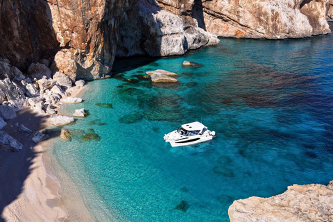 Cala Gonone: Gulf of Orosei Catamaran Cruise with Aperitif