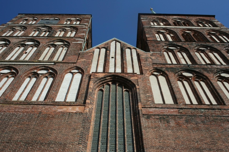 Stralsund Oude Stad Wandeltour, Mariakerk met gids2 uur: Live gids alleen in het Duits