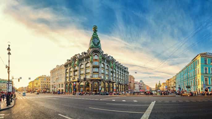 saint petersburg city sightseeing walking tour