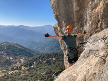 Fra Estepona: Klatretur på Vía Ferrata de Benalauria