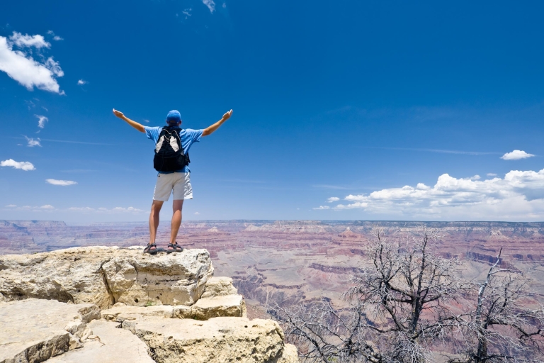 From Las Vegas: Grand Canyon South Rim Full-Day Trip by Bus Tour and IMAX Theater