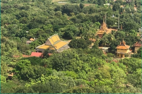 Van Phnom Penh: Oudong Stupas & Silver Smith Village