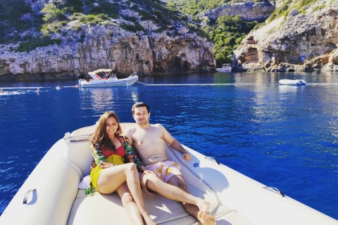 From Hvar: Blue Cave and 5 Islands Boat Tour Blue Cave and 5 Islands Shared Boat Tour