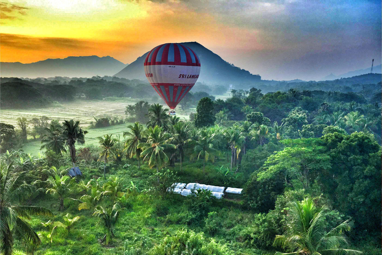 Sigiriya : Vol en montgolfière