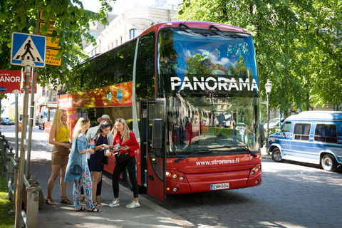 Helsinki: wycieczka po mieście autobusem panoramicznym