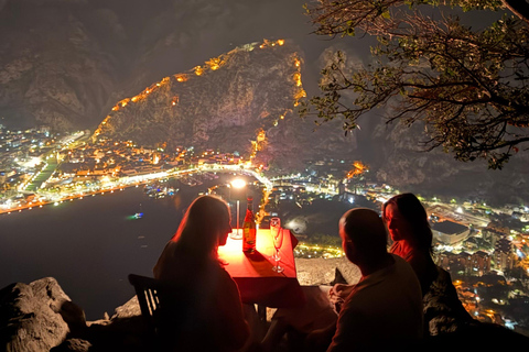 Kotor: Romantic Buggy tour with Prosecco & Hidden Viewpoint