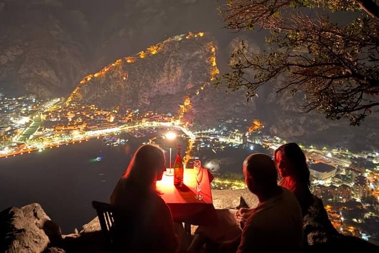 Kotor: Romantic Buggy tour with Prosecco & Hidden Viewpoint