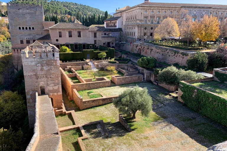 Granada: rondleiding en tickets voor Alhambra en Nasrid-paleizenKleine groepstour in het Russisch