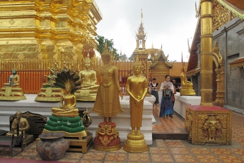 Chiang Mai Trek: Doi Suthep Area z rynkiem i wizytą w świątyniPrywatna wycieczka