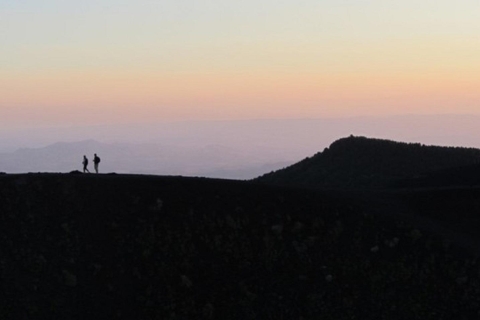 Depuis Taormine : excursion sur l’Etna au coucher du soleilVisite en espagnol