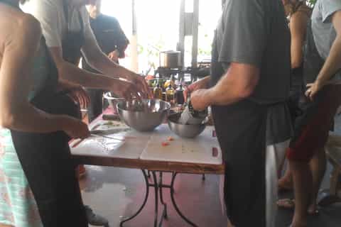 Santorini Cooking Class with Wine Tasting & Lunch