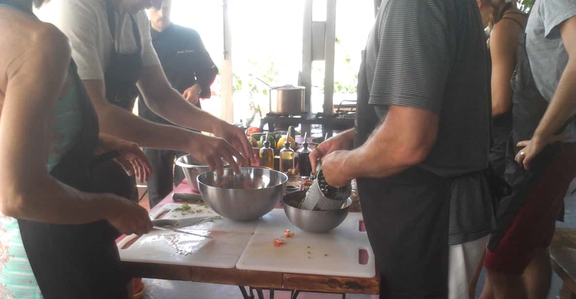 Santorini Cooking Class with Wine Tasting & Lunch