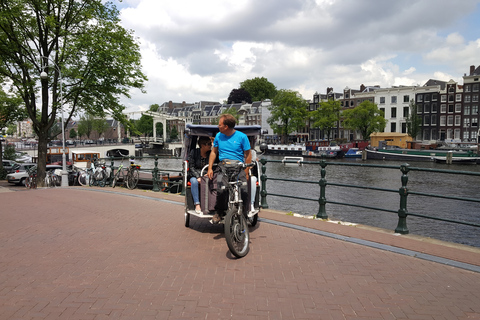 Amsterdam: 2-Hour Sightseeing Tour by Rickshaw