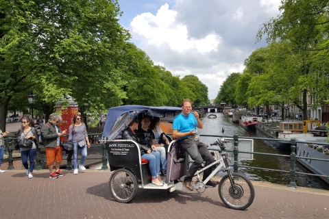 Excursión de 1 hora en Rickshaw por Ámsterdam