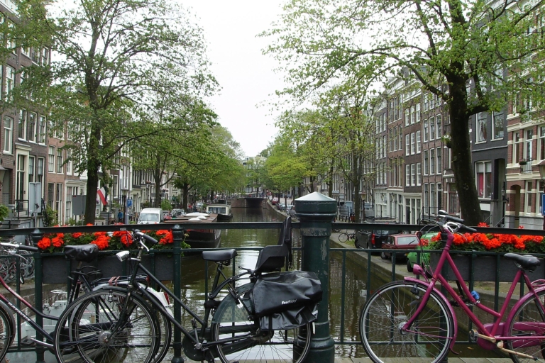 Visite d'une heure en pousse-pousse à Amsterdam