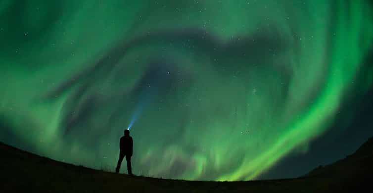 Golden Circle + Nordlichter mit deutschem Audioguide