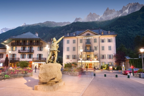 Depuis Genève : excursion Chamonix - Mont-BlancExcursion de 10 h avec téléphérique et train