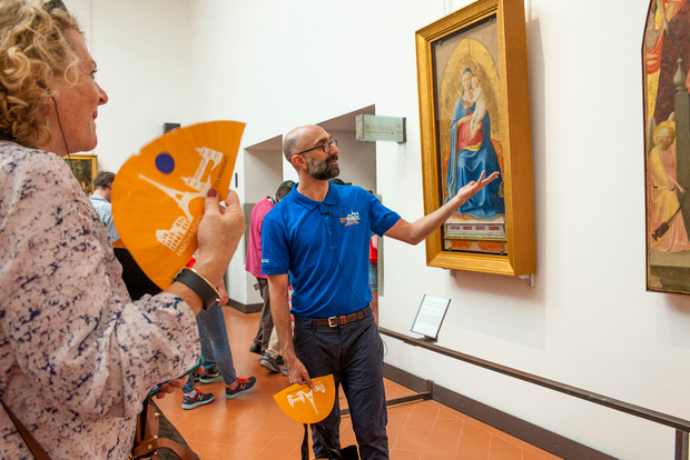 Excursão Guiada em Grupo Pequeno à Galleria degli Uffizi com Entrada Reservada