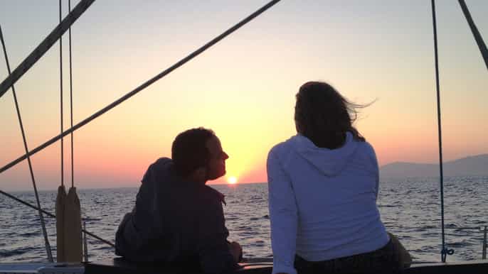 mykonos adults only sunset sailing cruise with aperitivo