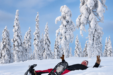 Rovaniemi: Snowshoeing Tour with Wild Lunch and Hotel Pickup