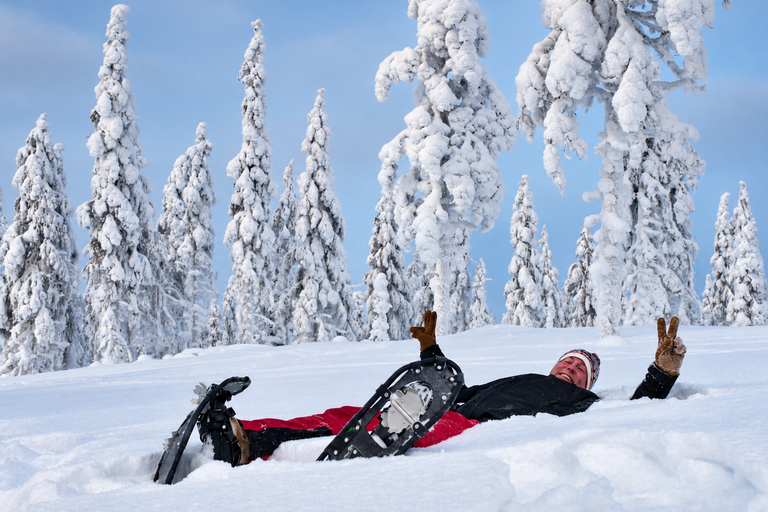 Rovaniemi: Snowshoeing Tour with Wild Lunch and Hotel Pickup