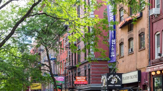 scansione dei cibi del greenwich village