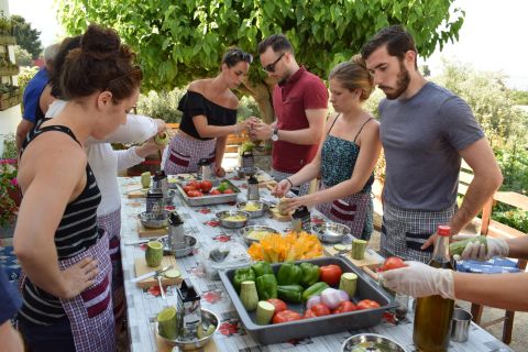 Chania: Authentic Cooking Class in the White Mountains