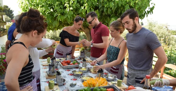 Chania: Authentischer Kochkurs in den Weißen Bergen