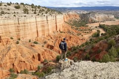 Private Wanderung durch den Roten Canyon von Teruel