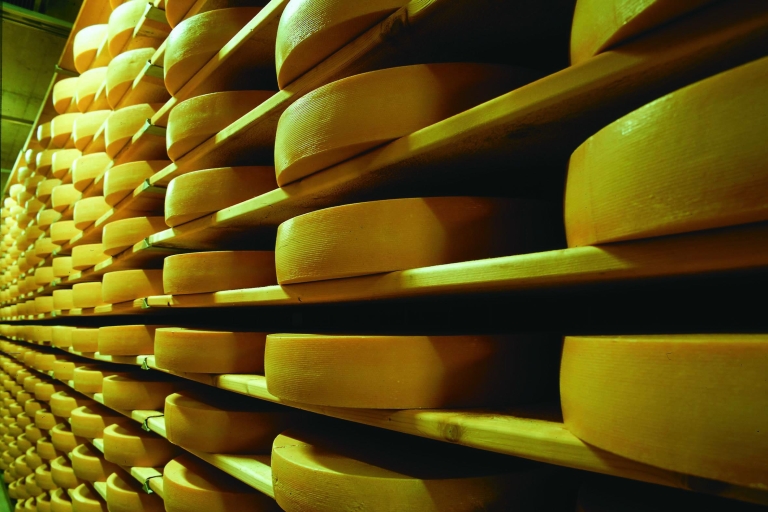 Lausanne: visite de Gruyères avec dégustations de fromages et de chocolat